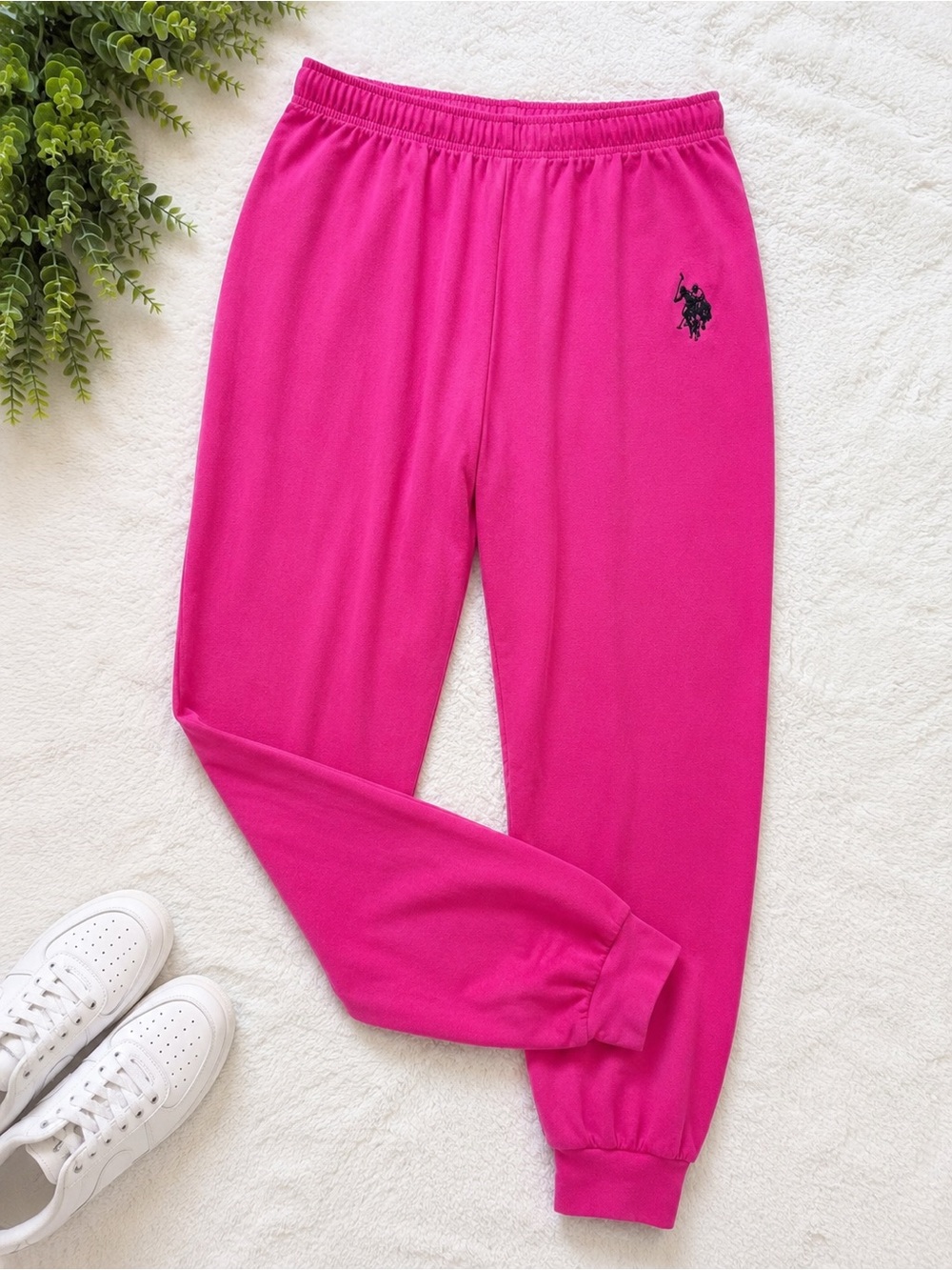 U.S. Polo Assn Pink Jogger Lounge Pants XL